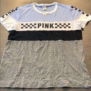 NWT VS PINK CAMPUS TEE SHIRT